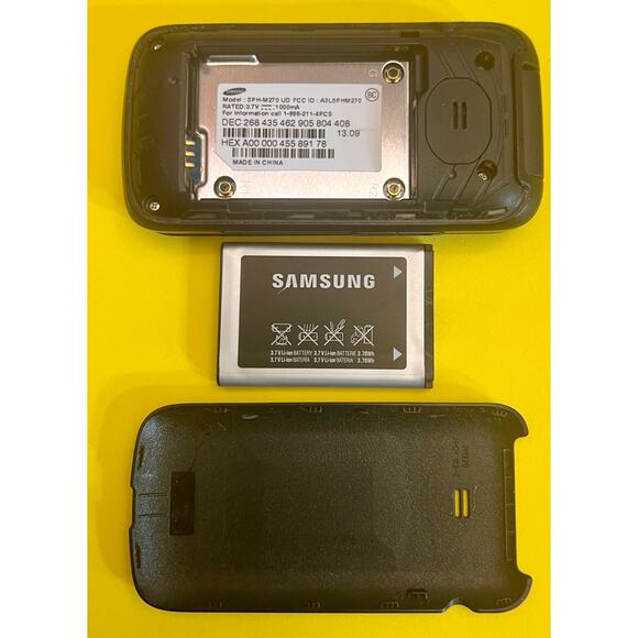 Samsung SPH-M270 Flip Phone–CDMA – Tested & Working With wall charger - Picture 4 of 9